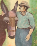 Man with Donkey